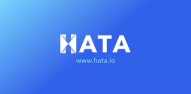 Hata logo with blue background