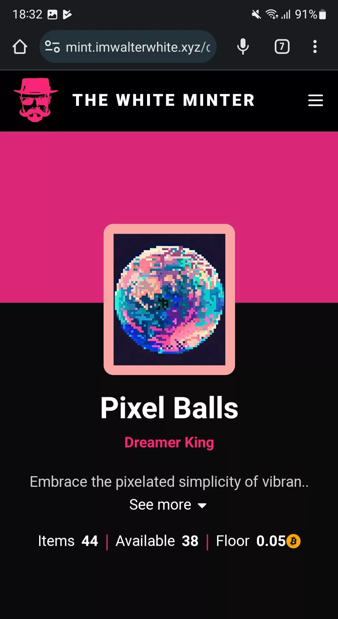 Pixel Balls screenshot