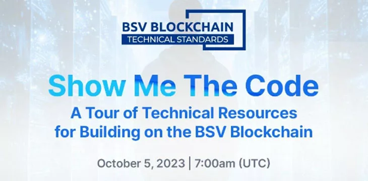Show Me The Code BSV Blockchain