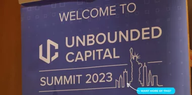 Unbounded Capital Summit 2023 tarpaulin