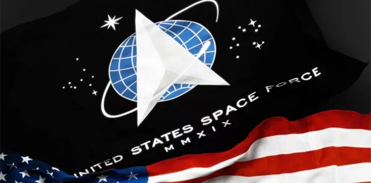 U.S. Space Force banner