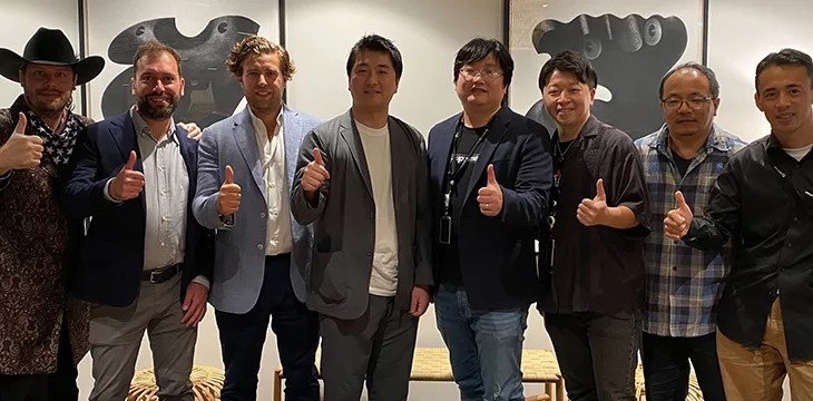 BSV Blockchain photo-op