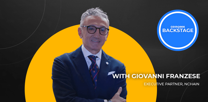 Giovanni Franzese on CoinGeek Backstage
