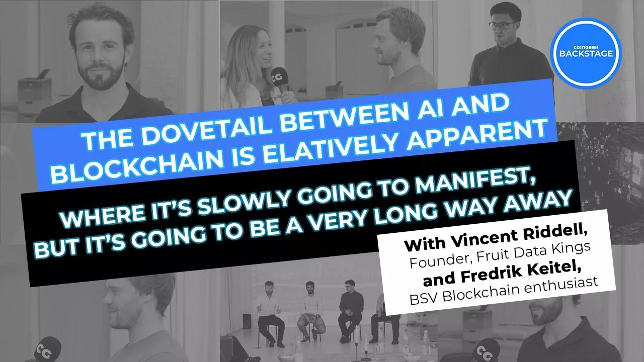 Vincent Riddell talks intersection of blockchain, AI and IPv6 on CoinGeek Backstage