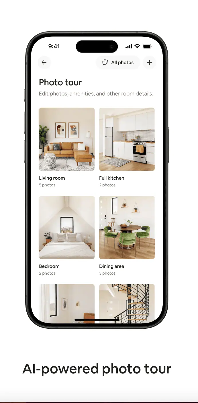Airbnb - Photo tour