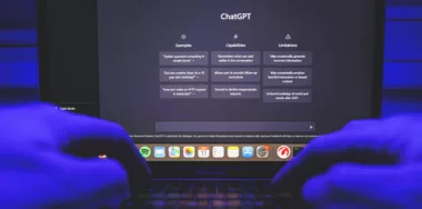 ChatGPT on computer