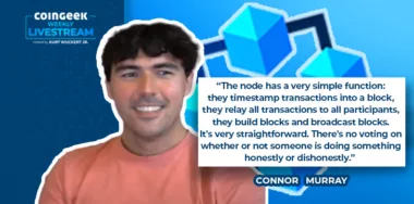 Connor Murray on CoinGeek Weekly Livestream