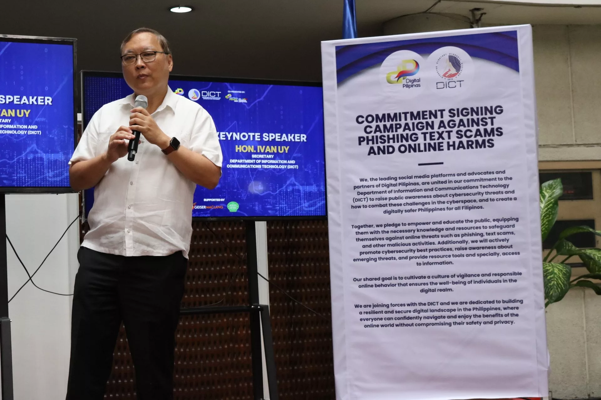 DICT Secretary Uy on role in cybersecurity