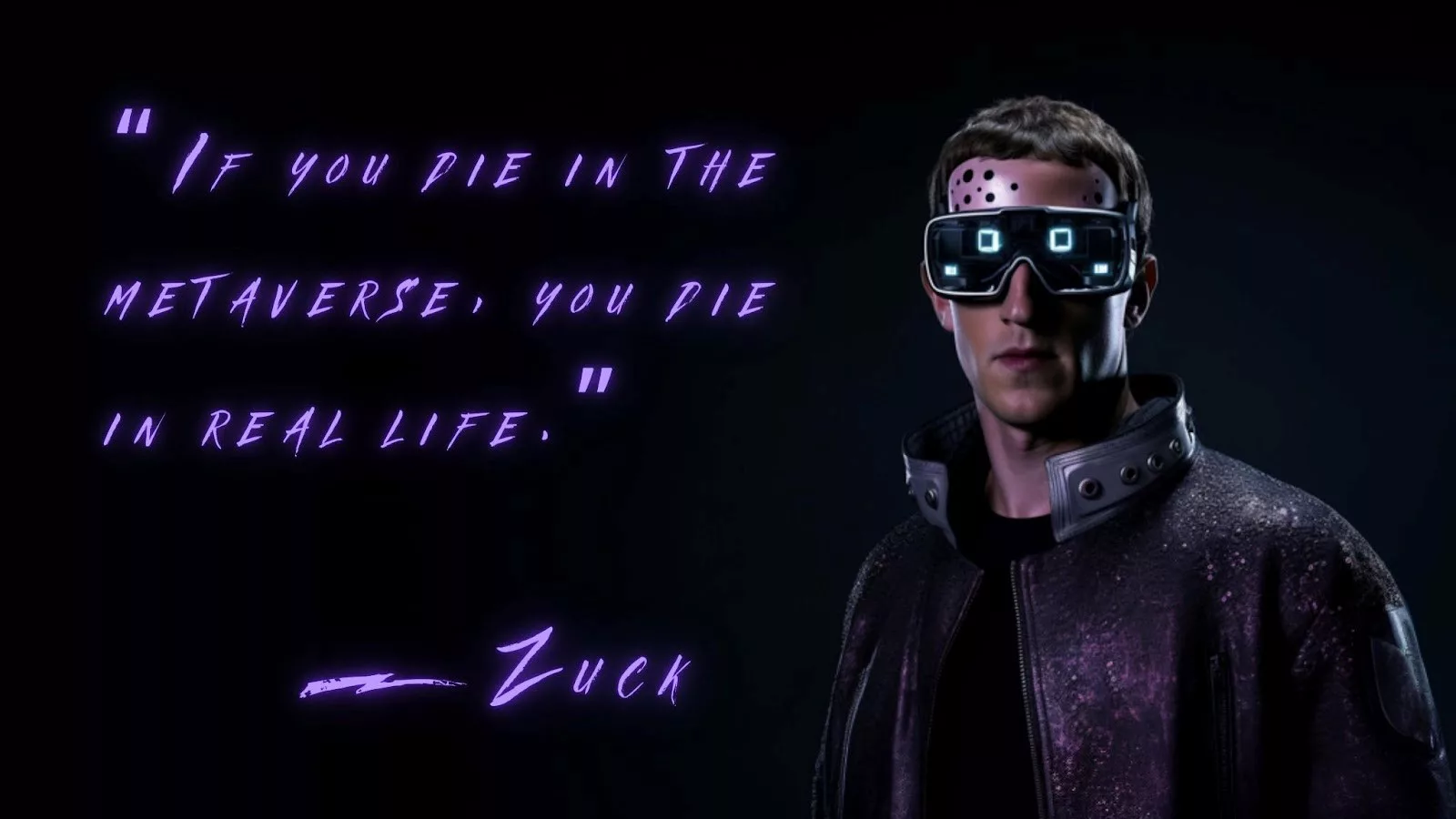 Mark Zuckerberg metaverse image concept