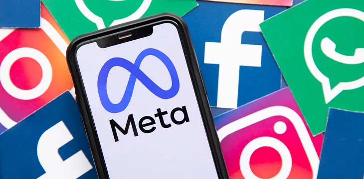 Meta, Facebook, Instagram and WhatsApp logos