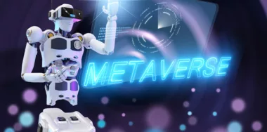 Robot metaverse VR avatar reality game