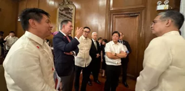 Executives' huddle with President Bongbong Marcos