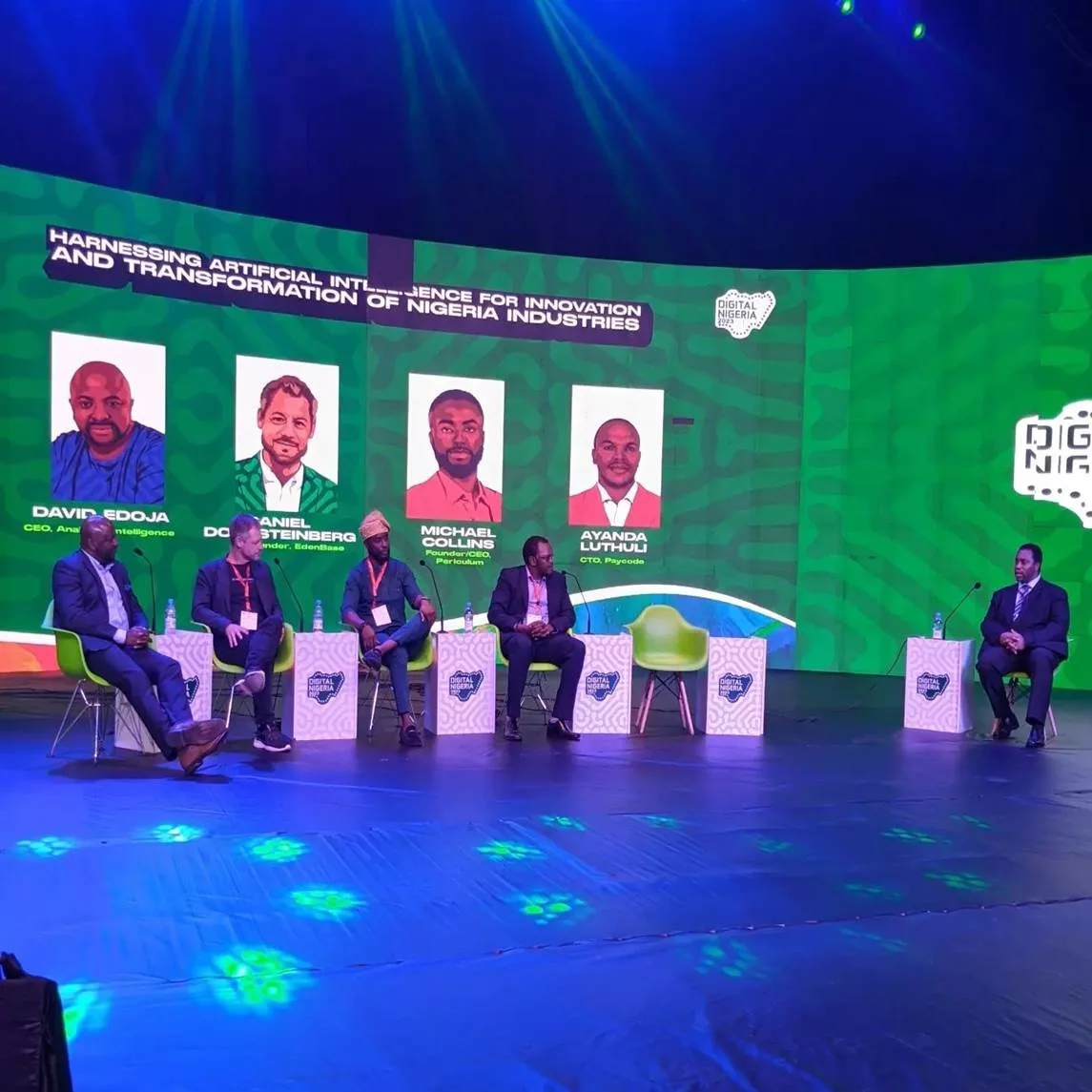 Digital Nigeria speakers on stage