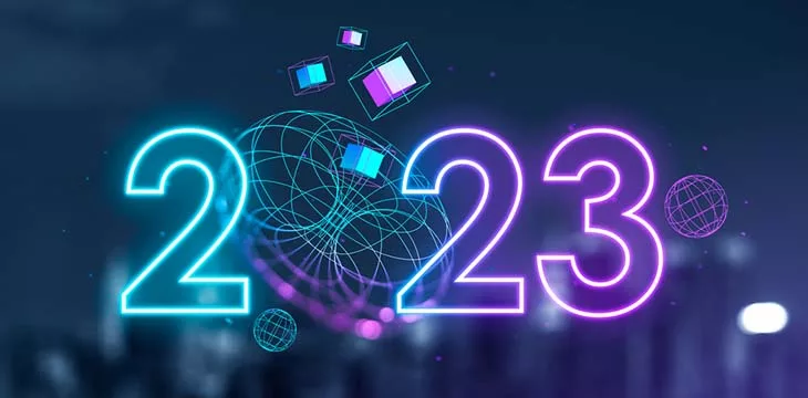 neon 2023 blockchain illustration