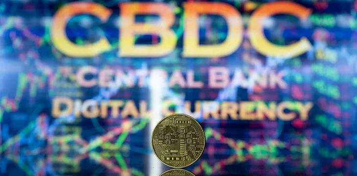 CBDC and cryptocurrency coin