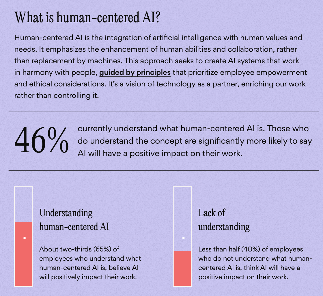 Human centered AI meaning