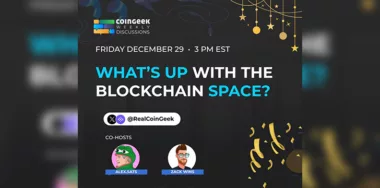 What’s up in the blockchain space? Year-end party