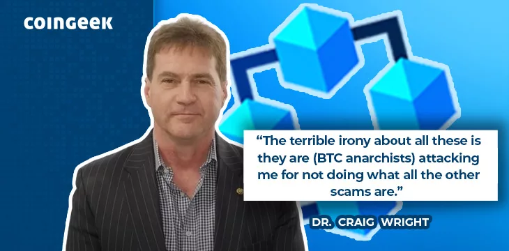 Dr. Craig Wright interview with Adam Paigge