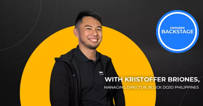 Kristoffer Briones on CoinGeek Backstage