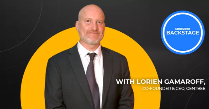 Lorien Gamaroff on CoinGeek Backstage