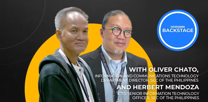 Oliver Chato and Herbert Mendoza on CoinGeek Backstage