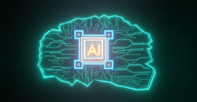 Artificial intelligence digital cybernetic circuit brain