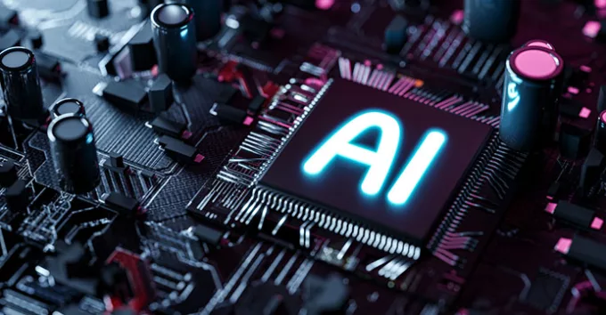 Artificial Intelligence in a circuit board