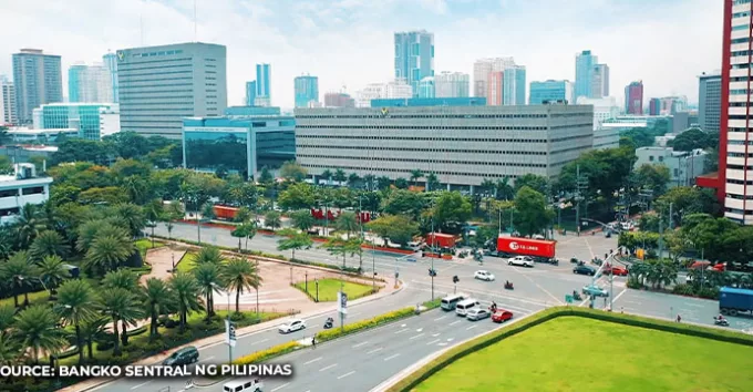 Bangko Sentral ng Pilipinas skyline