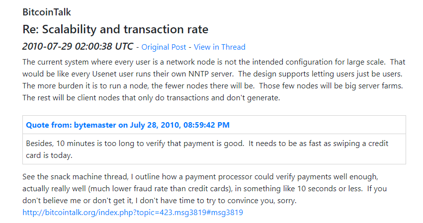 BitcoinTalk screenshot