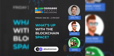 What’s up with the blockchain space? Daniel Street joins the discussion