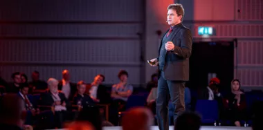 Dr. Craig S. Wright in a conference