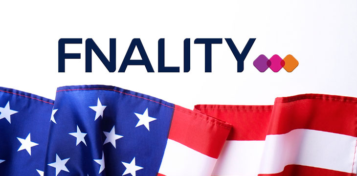 Fnality Intenational with US flag background