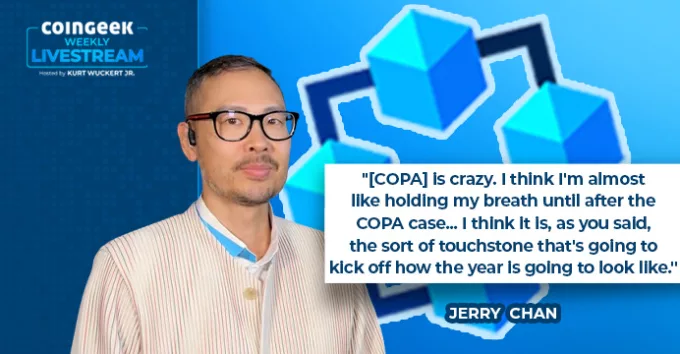 Jerry Chan on CoinGeek Weekly Livestream