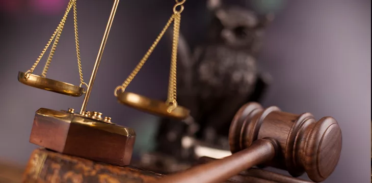 Legal system, mallet of judge