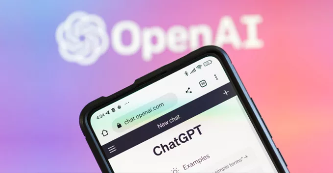 ChatGPT with OpenAI logo