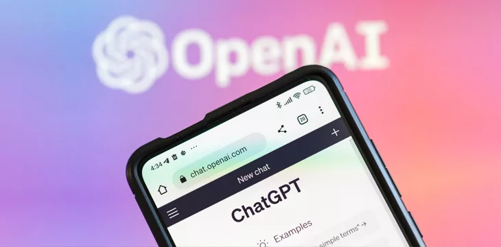 ChatGPT with OpenAI logo