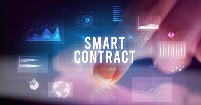 Smart Contracts image concept