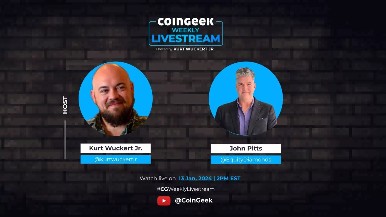 John ‘Jack’ Pitts talks about COPA, BSV, and more on CoinGeek Weekly Livestream
