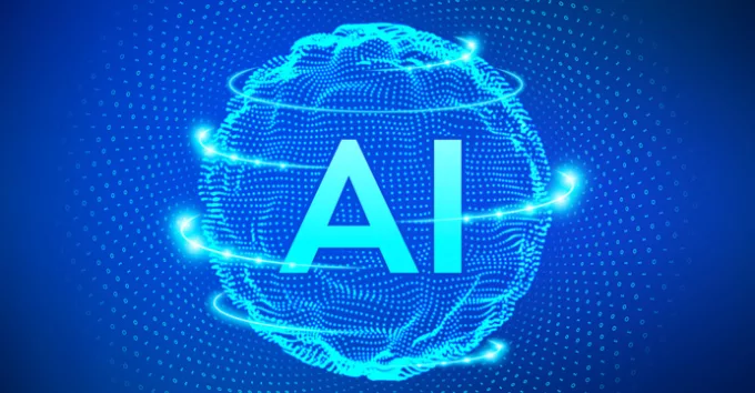 Technology background artificial intelligence