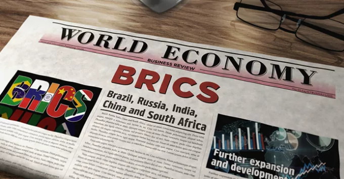 BRICS: Brazil, Russia, India, China, and South Africa economy association