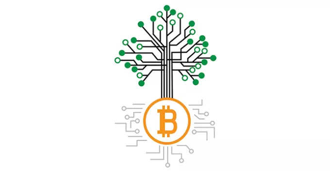 Bitcoin Merkle Tree illustration