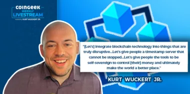 Kurt Wuckert Jr. on CoinGeek Weekly Livestream