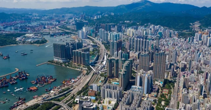 Hong Kong skyline