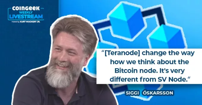 Siggi Óskarsson on CoinGeek Weekly Livestream