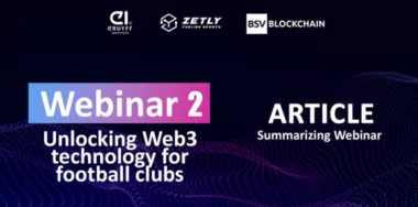 Johan Cruyff Institute & Zetly webinar series: Unlocking Web3 technology for football clubs