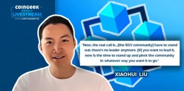 sCrypt hackathon and a new direction for BSV—Xiaohui Liu joins CoinGeek Weekly Livestream