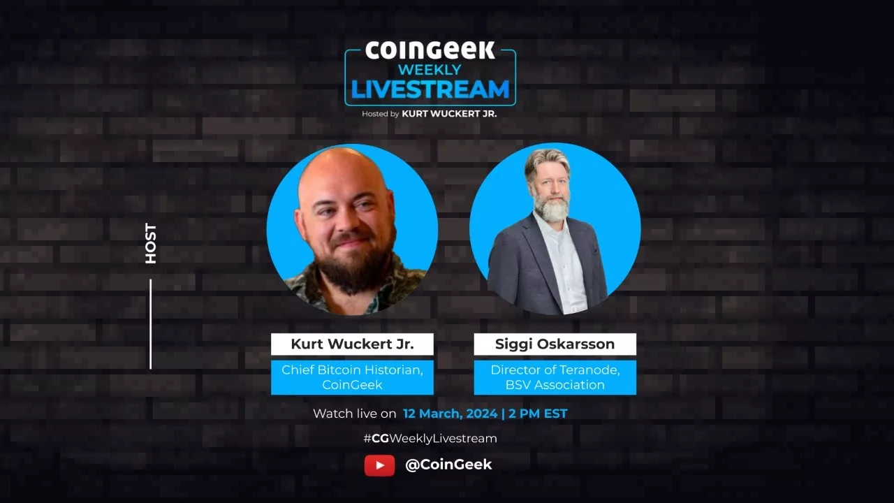 Siggi Óskarsson joins CoinGeek Weekly Livestream to fill us in about Teranode