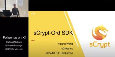 How the sCrypt Ordinals SDK makes token management simple for developers