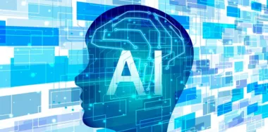 AI brain artificial intelligence technology background