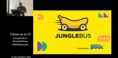 JungleBus on sCrypt Hackathon 2024